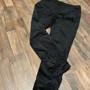Black velvet LOFT jeans sz 14